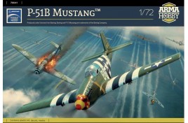 ARMA HOBBY  1/72 NORTH AMERICAN P-51B Mustang USAAF Fighter 
