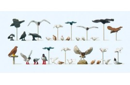 Pigeons/Seagulls/Crows/Birds Of Prey Exclusive Figure Set OO/HO Scale