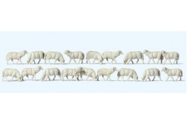 14161 Sheep (18) Standard Figure Set OO/HO Scale