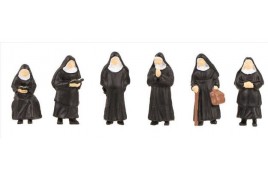 Nuns (6) HO/OO Gauge