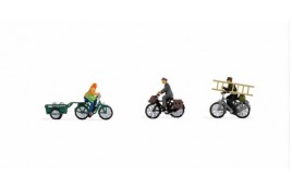 Cyclists various HO Scale 