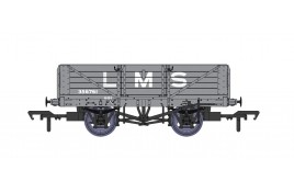 5 Plank Open Wagon – No.356761– LMS Grey OO Scale 