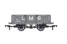 5 Plank Open Wagon – No.268515– LMS Grey OO Scale 