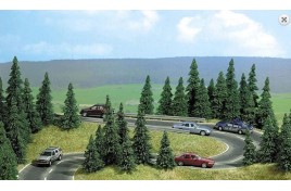 BUSCH 9711 CURVED ROAD Self Adhesive HO/OO Scale
