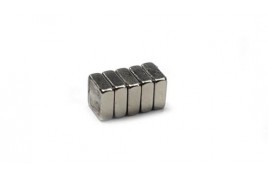 Magnet Set (5) Neodymium 5 X 5 X 2mm 0.7kg Pull