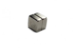 Magnet Set (2) Neodymium 10 X 10 X 5mm 3.6kg Pull