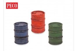 LINESIDE OIL DRUMS (X3)  O Scale