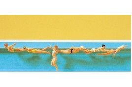 Swimmers x 6 OO/HO Scale