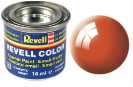 Revell  Solid Gloss Orange Enamel 14ml No.30