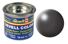 Revell  Solid Silk Dark Grey Enamel 14ml No.378