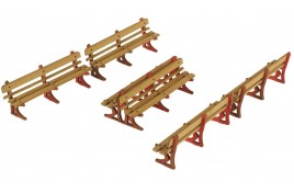 Platform Benches OO/HO Scale 