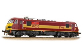 Class 90 90030 'Crewe Locomotive Works' EWS OO Gauge 