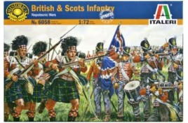 Napoleonic Wars British & Scots Infantry 1/72 Scale