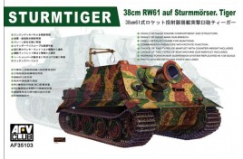 AFV Club 1/35 Sturmtiger 3.8cm RW6-1 L/5.5 Assault Gun