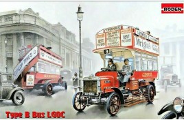 Roden 1/72 scale Type B London Bus LGOC Early 1914