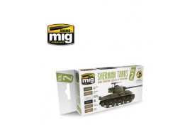 MIG-R7170 Sherman Tanks Volume 2 Acrylic Set	s