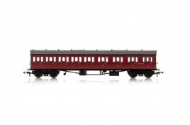 BR, Collett 57' Bow Ended E131 Nine Compartment Composite (Right Hand), W6242W - Era 4  OO Gauge