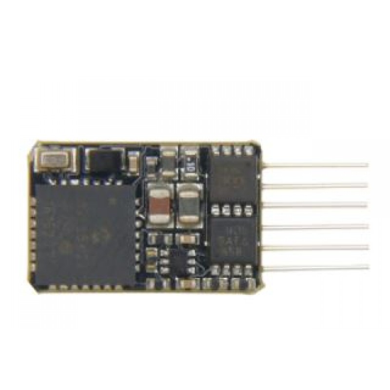 6 Pin DCC Loco-Decoder (With Brake Button Function)