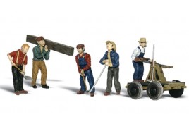 Rail Workers HO Scale 