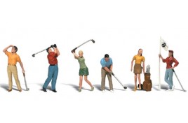 Golfers HO Scale 