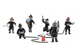 Rescue Firefighters HO Scale 