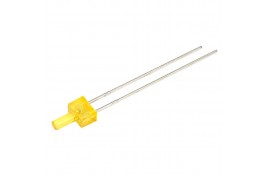 2mm Lighthouse Tower Yellow LEDs Flat Top x 2 with Resistors