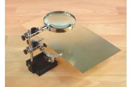 Heavy Duty Helping Hands with Glass Magnifier