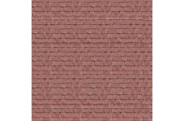 BM063 Red Roof Tiles A4 Size Self-Adhesive Sheets Pack of 10 OO Scale