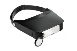 Headband Magnifier with 3 lenses
