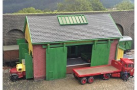 Fordhampton Goods Shed Plastic Kit OO Scale