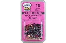 Kadee 10 No.5 Bulk Pack Magne-Matic Couplers (10pr)