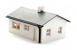 Small Bungalow Plastic Kit N Scale 