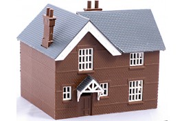 Station Master's House Plastic Kit N Scale 