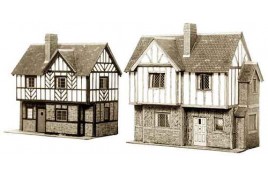 Two Elizabethan Cottages Card Kit