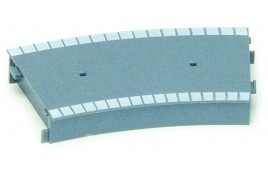 Platform Section Small Radius Curved (plastic)