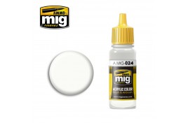 MIG-024 Washable White Camo Acrylic Paint 17ml