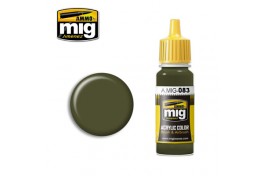MIG-083 Zashchitniy Zeleno Russian Postwar Green Acrylic Paint 17ml