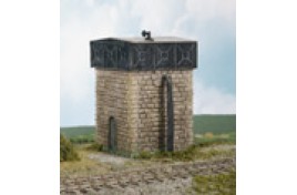 Water Tower with Stone Base Plastic Kit OO Scale