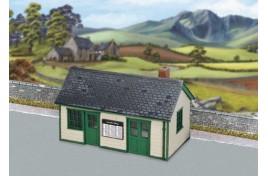 Wayside Station Building Plastic Kit OO Scale