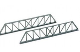 Truss Girder Bridge Sides Plastic Mouldings x 2 Pairs N Scale