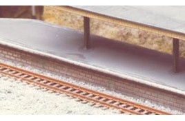 Straight Platform Sections Plastic Kit N Scale