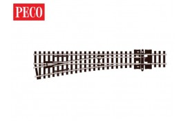 SL-U396F Unifrog Turnout, Medium Radius, Left Hand Finescale N Gauge Code 55