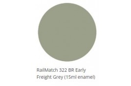 Early Freight Stock Grey 15ml Enamel 322