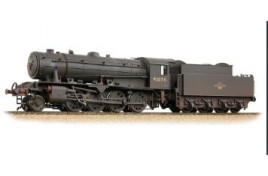 BR Austerity Class 2-8-0, 90074 - BR Black Late Crest OO Gauge (Weathered)