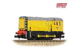 Class 08 08417 Network Rail Yellow Sound Fitted N Gauge