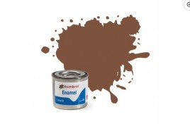 No 10 Service Brown Gloss Enamel Paint (14ml)