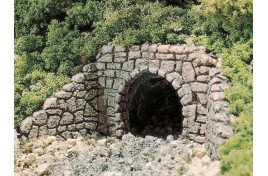 Culvert (Sewer/Drain) Portals Random Stone x 2 OO/HO Scale