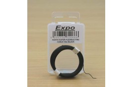 Super Flexible Fine Cable 5/0.1mm 10m Black