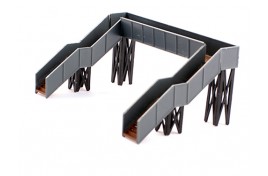 Steel Footbridge Plastic Kit N Scale 