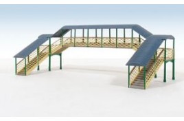 248 Modular Covered Footbridge N Scale